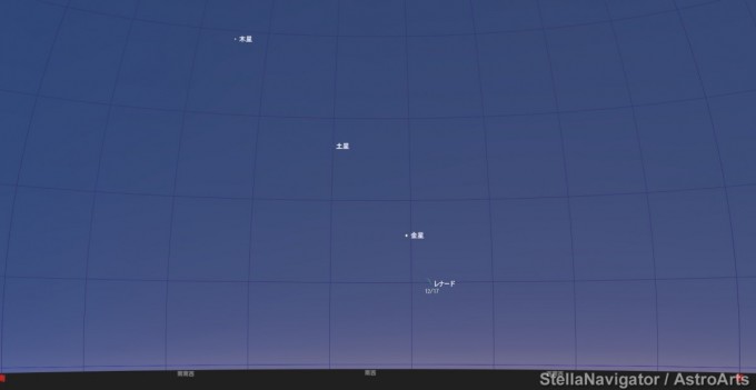 ﾚﾅｰﾄﾞ彗星１２月１７日