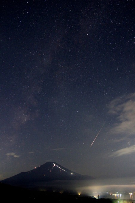 ペルセウス座流星群かな